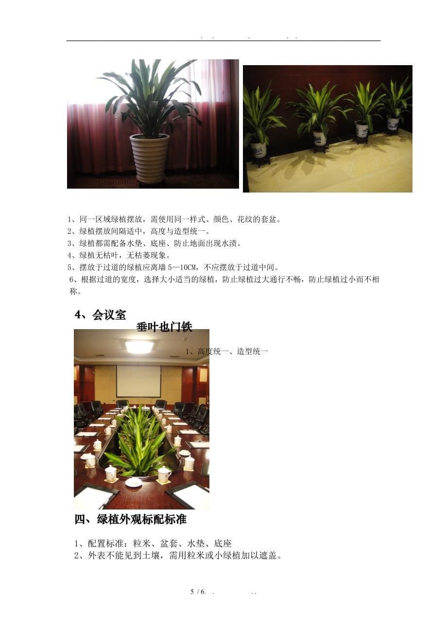 酒店绿植租摆标准V1.0_第5页