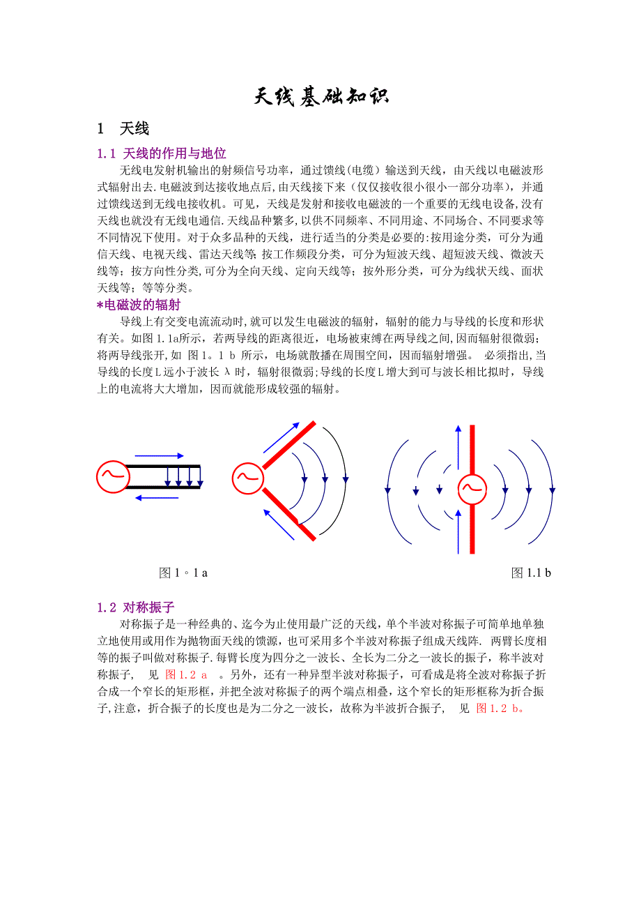 天线基础知识_第1页