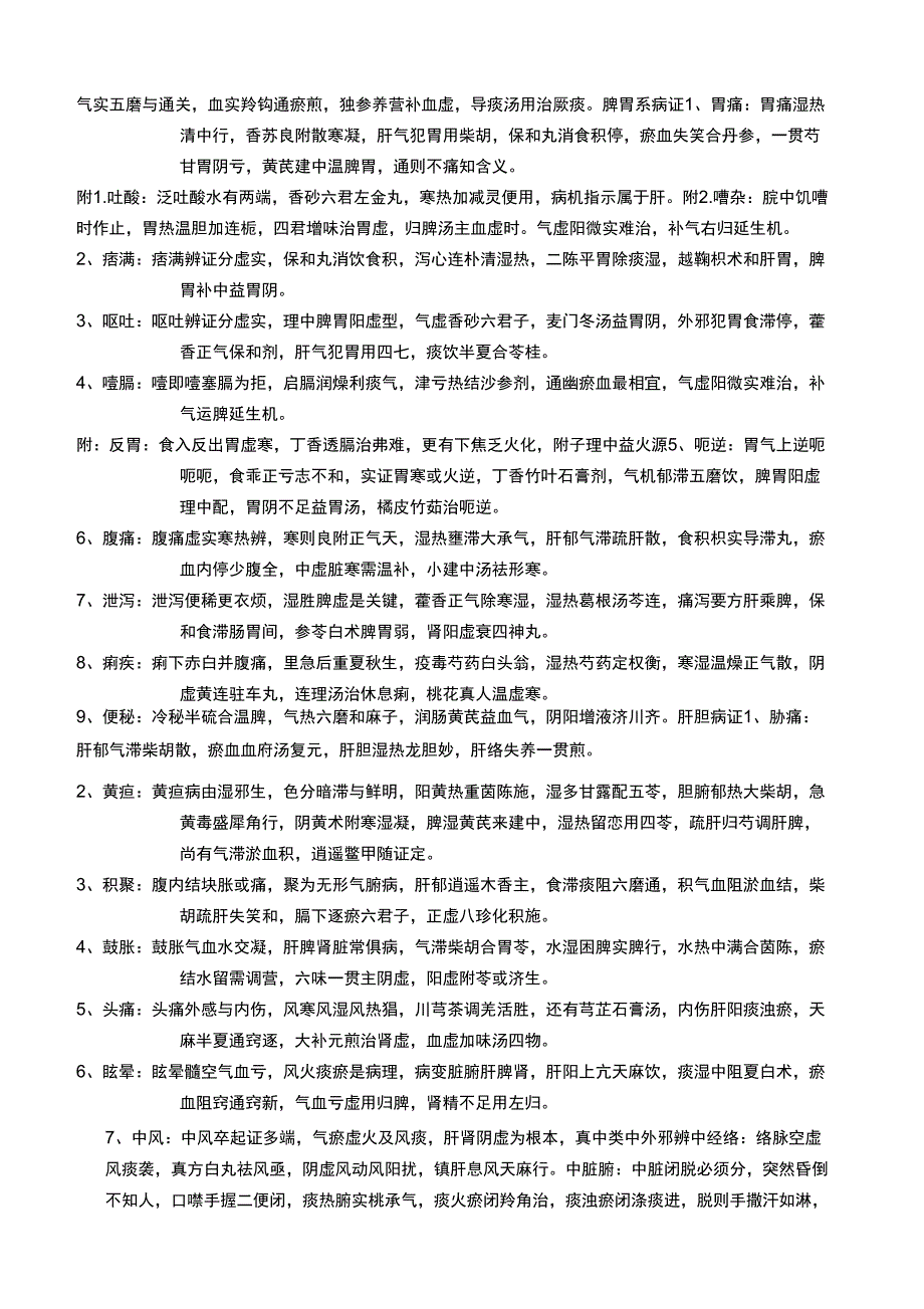 中医内科学歌诀_第2页