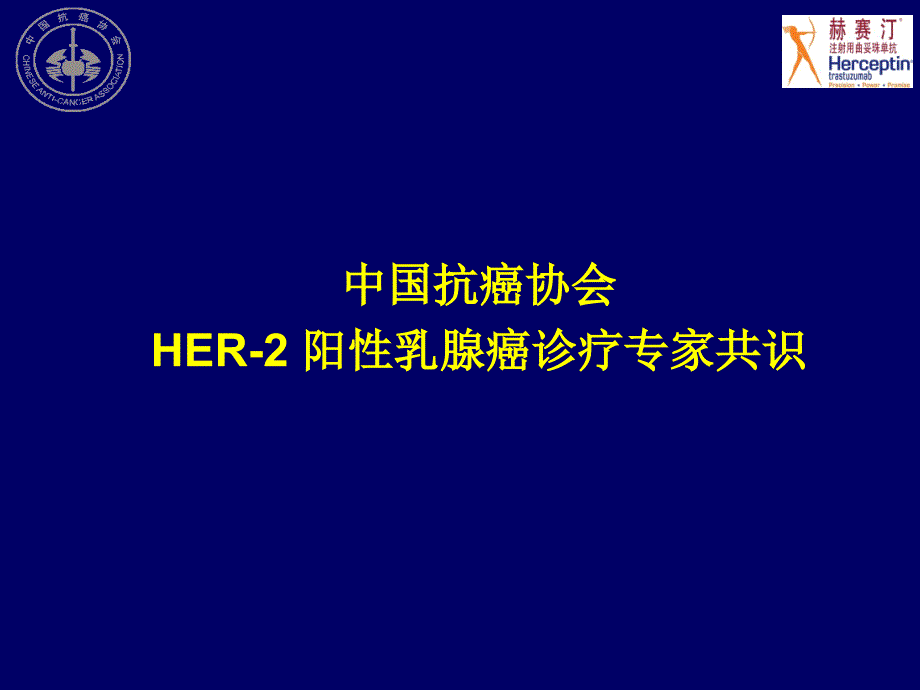 医学专题：HER2阳性乳腺癌诊疗专家共识_第1页