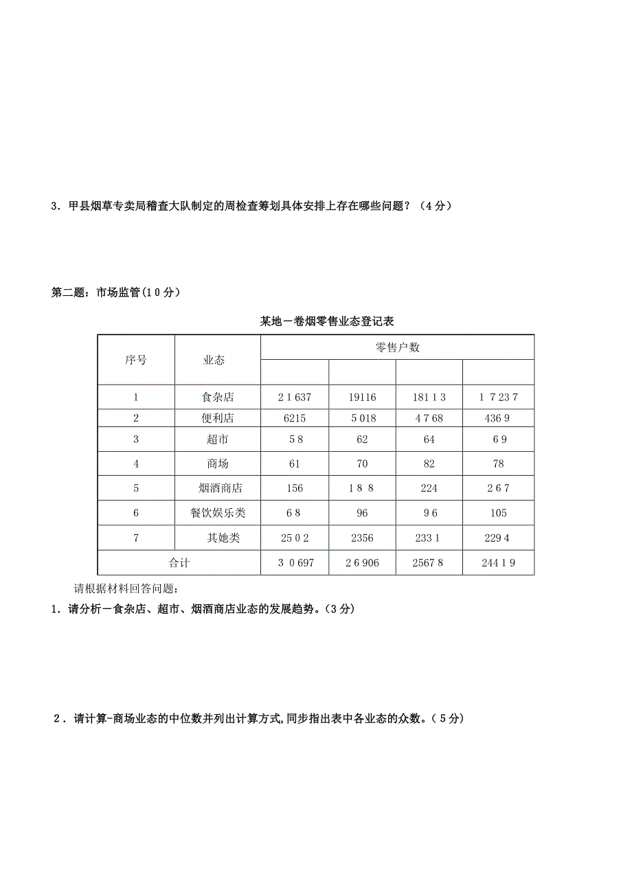 4月烟草专卖技能鉴定试题及答案(高级)_第4页