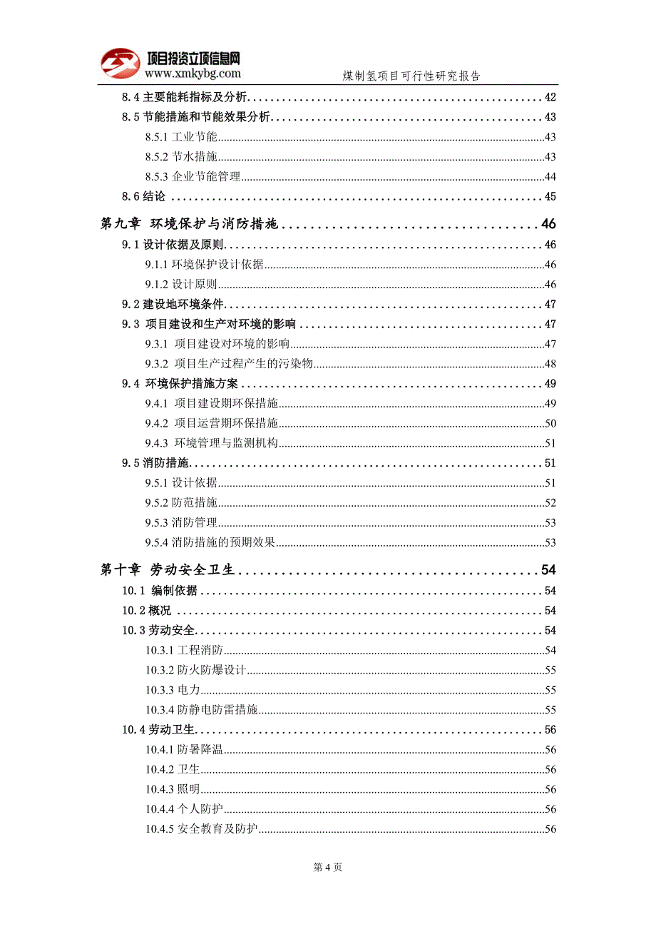 煤制氢项目可行性研究报告（备案实用案例）_第5页