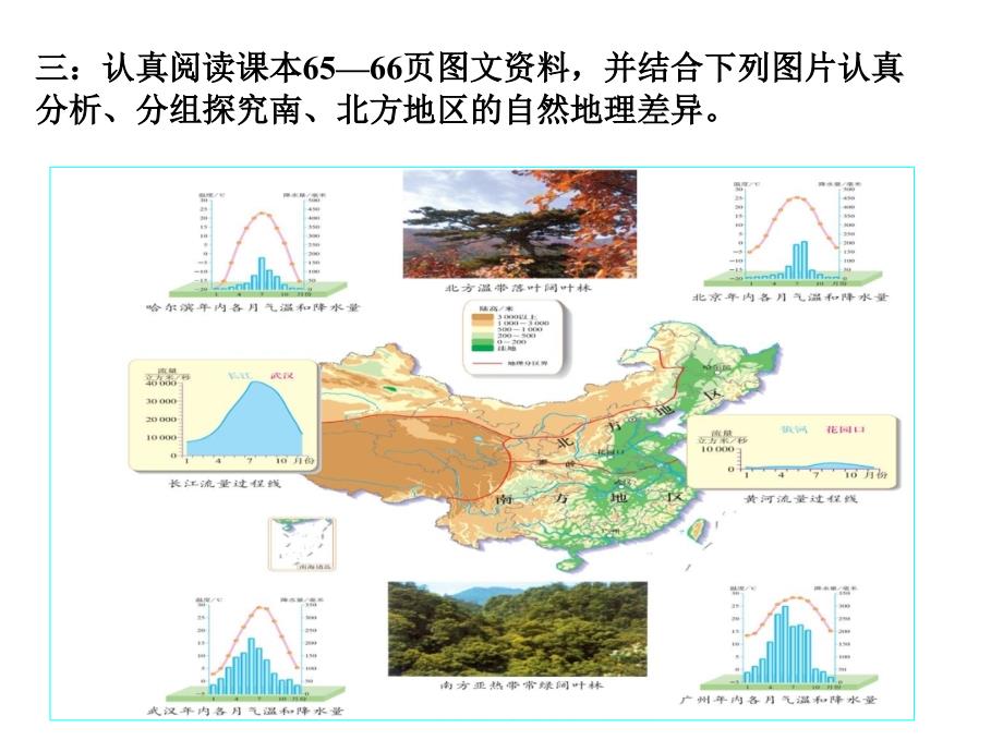 四川省遂宁市第二中学八年级地理下册 第七章 活动课 认识南方地区和北方地区的区域差异课件 （新版）商务星球版_第4页