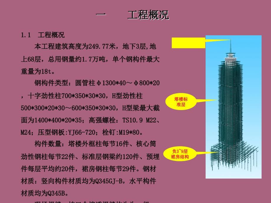 超高层建筑钢结构安装施工技术总结ppt课件_第2页