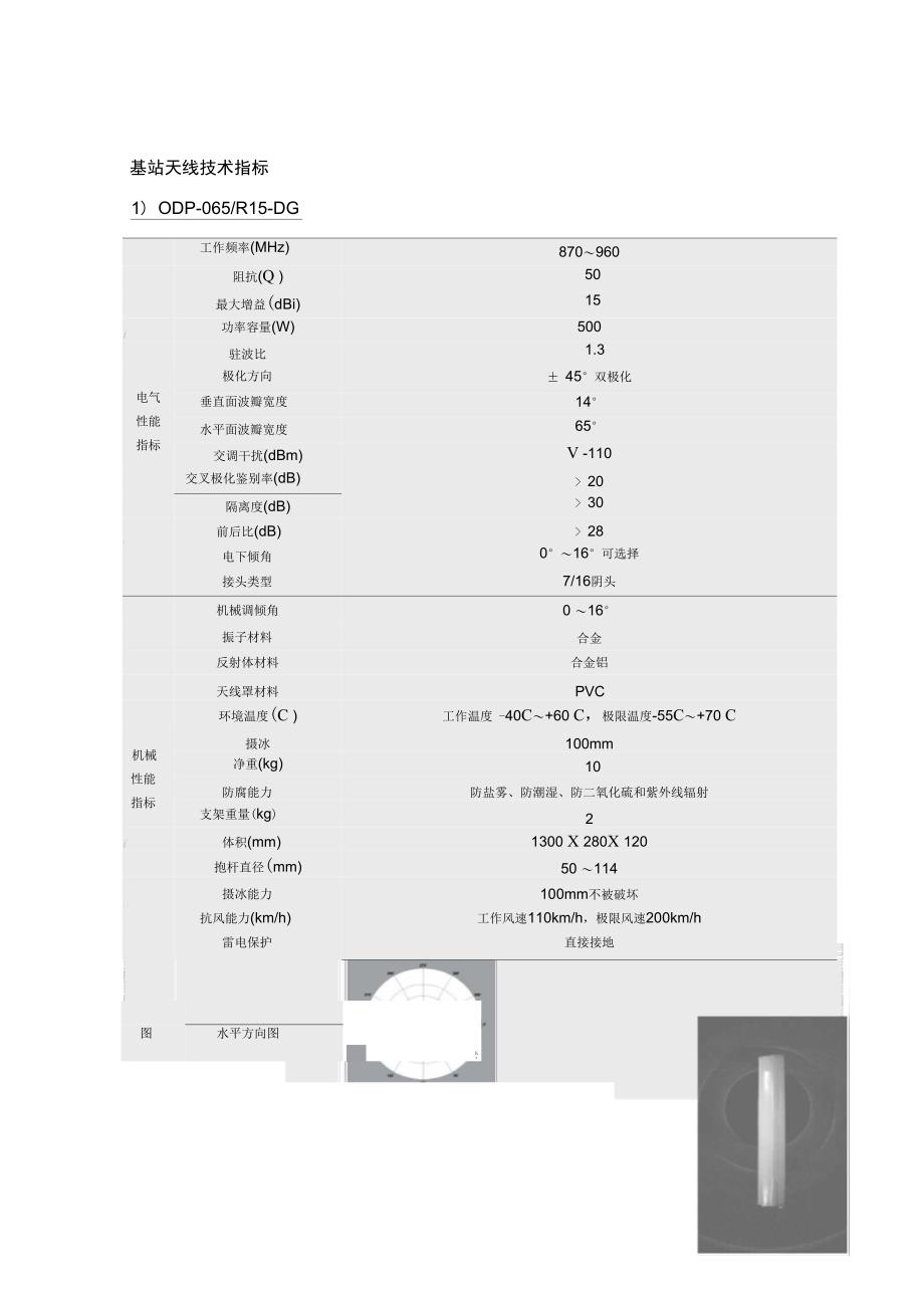 基站天线技术指标_第1页