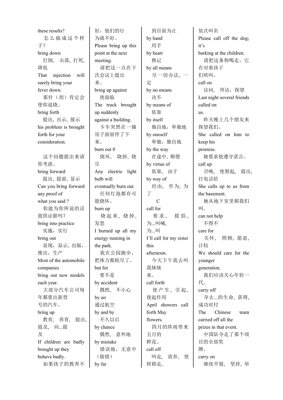 MBA英语联考常用重点词汇精华版_第2页