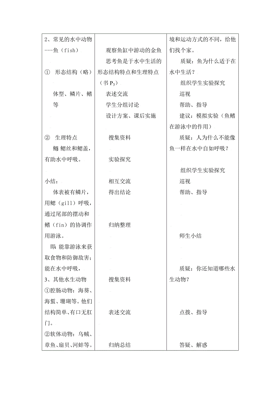 第一节水中生活的动物.doc_第2页