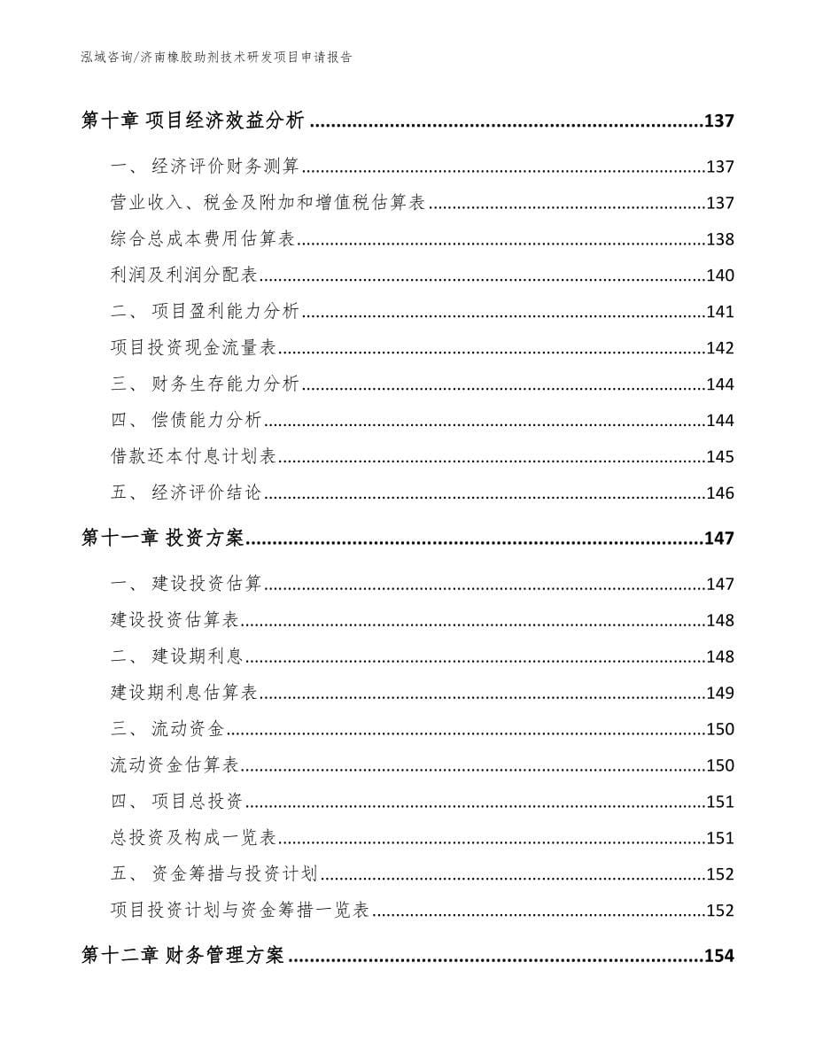 济南橡胶助剂技术研发项目申请报告_第5页