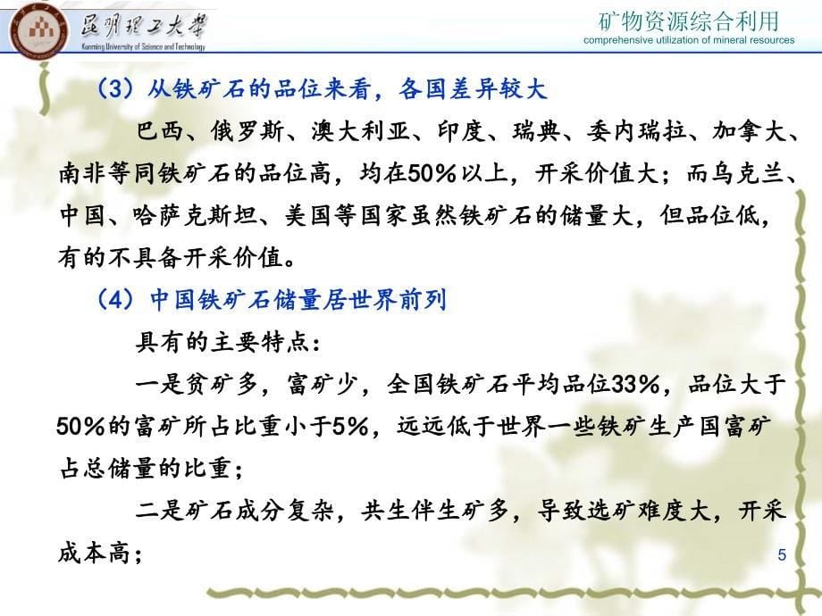 铁矿资源综合利用_第5页