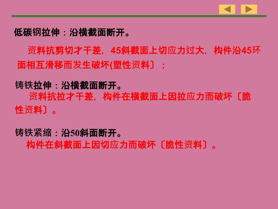 中南林业科技大学材料力学作业答案课件PPT课件_第3页