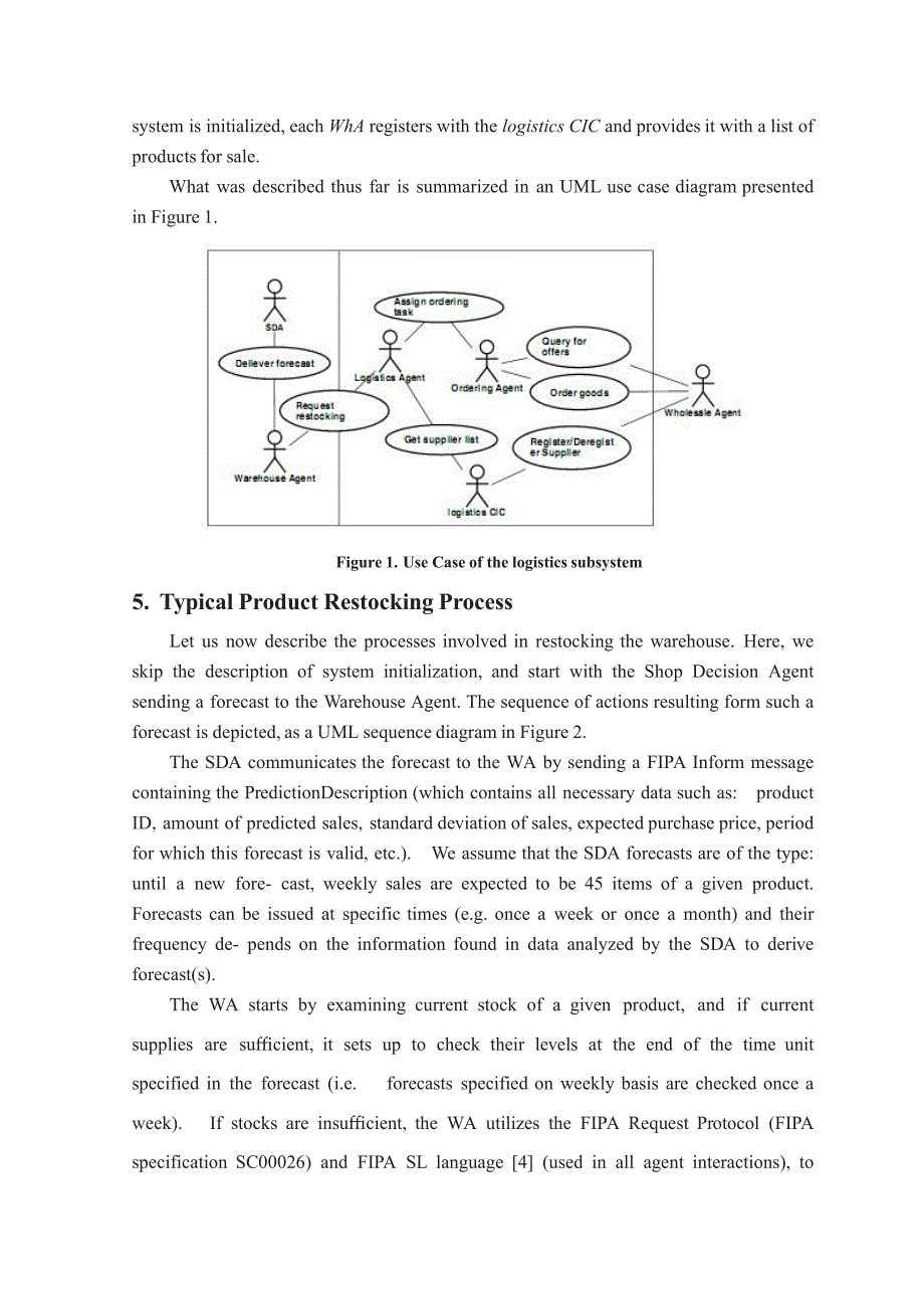 毕业设计论文外文文献翻译电子商务专业引入第三方物流企业的以代理人为基础的电子商务系统模型中英文对照_第5页