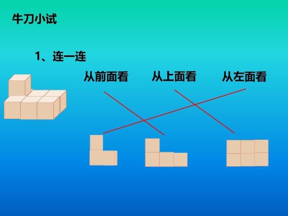 人教版小学四年级下册《观察物体(二)》课件_第5页