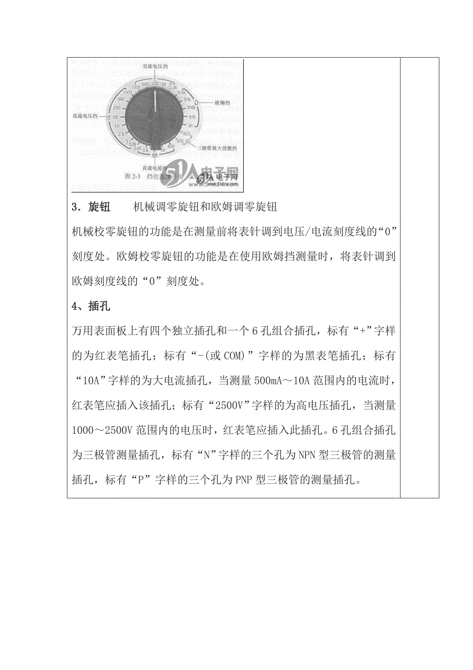 万用表及其读数.doc_第4页