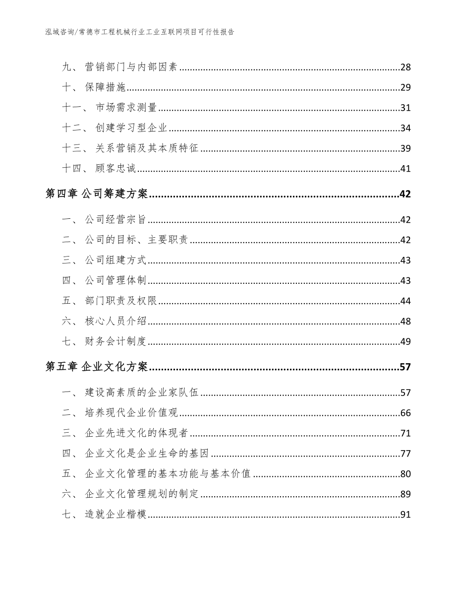 常德市工程机械行业工业互联网项目可行性报告【模板】_第2页