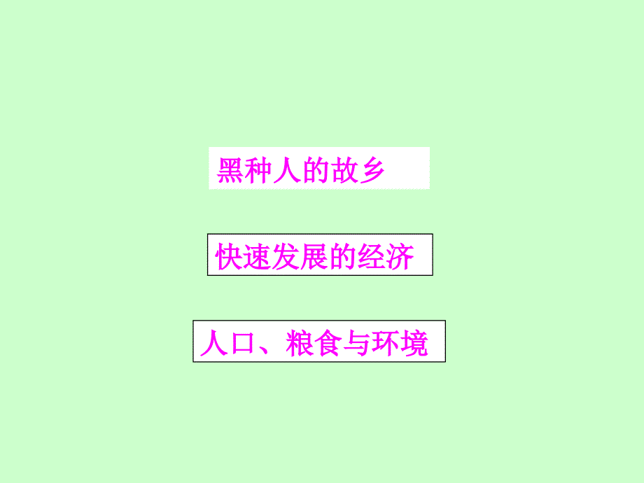 新人教版七年级地理下册八章东半球其他的地区和国家第三节撒哈拉以南非洲课件14_第4页