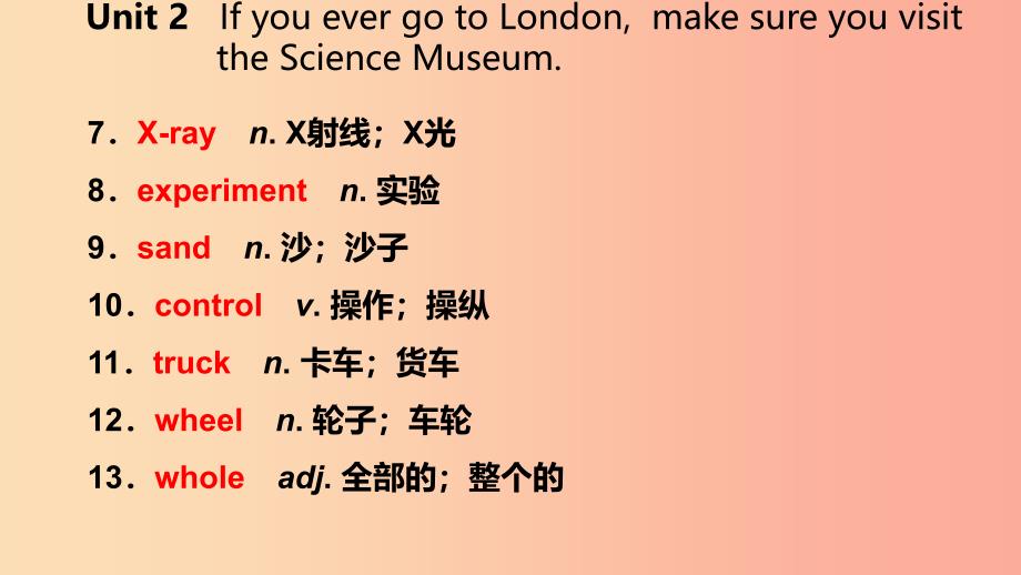 九年级英语上册Module5MuseumsUnit2IfyouevergotoLondonmakesureyouvisittheScienceMuseum读写 外研版.ppt_第3页