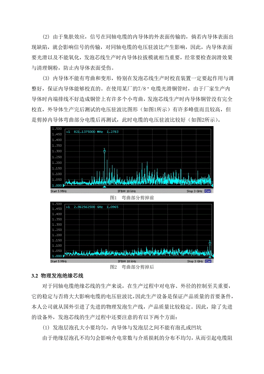 浅谈移动通信基站用射频同轴电缆电压驻波比的改善_第3页