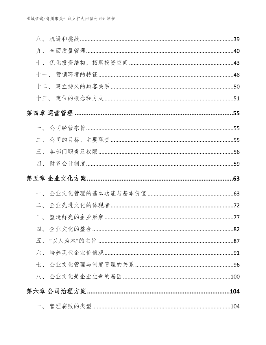 青州市关于成立扩大内需公司计划书（模板范文）_第3页