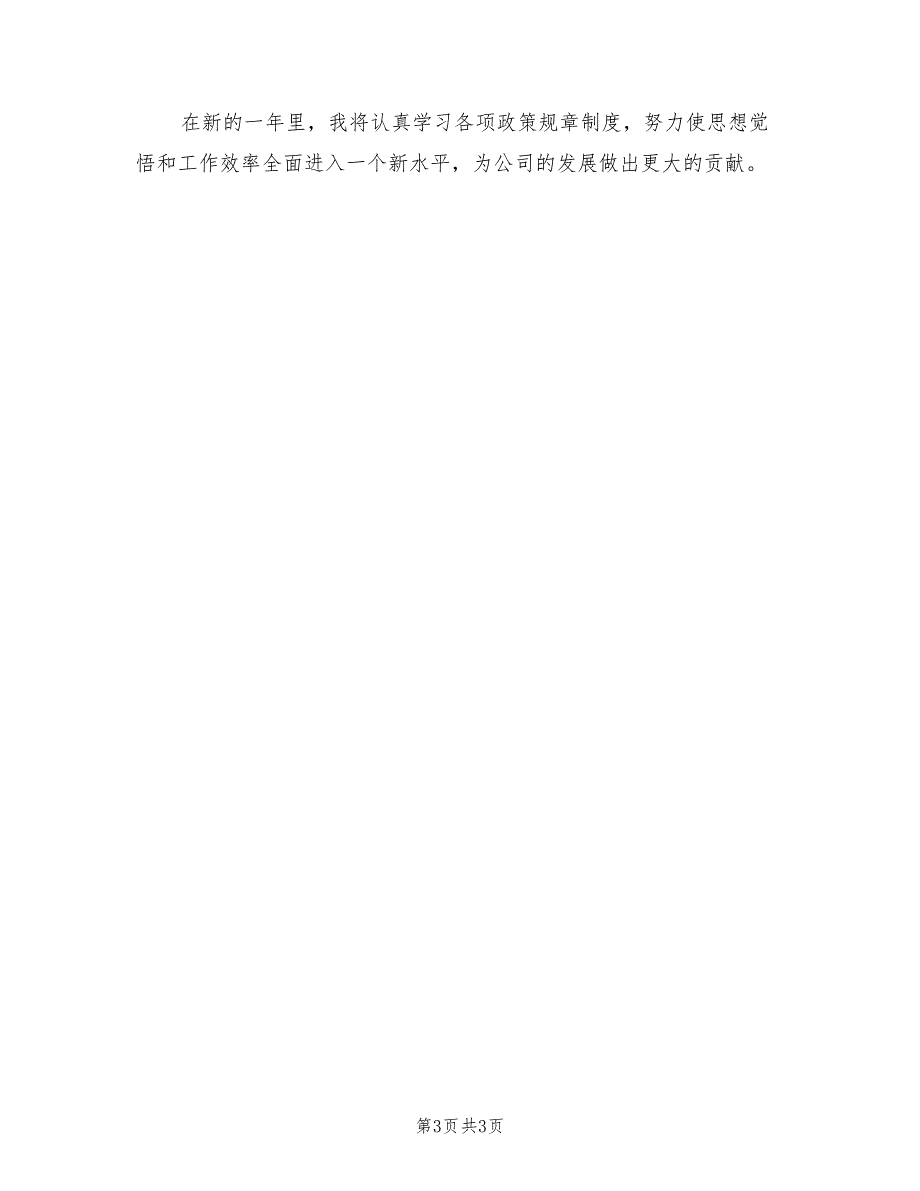 2022年保险公司内勤人员个人工作总结_第3页