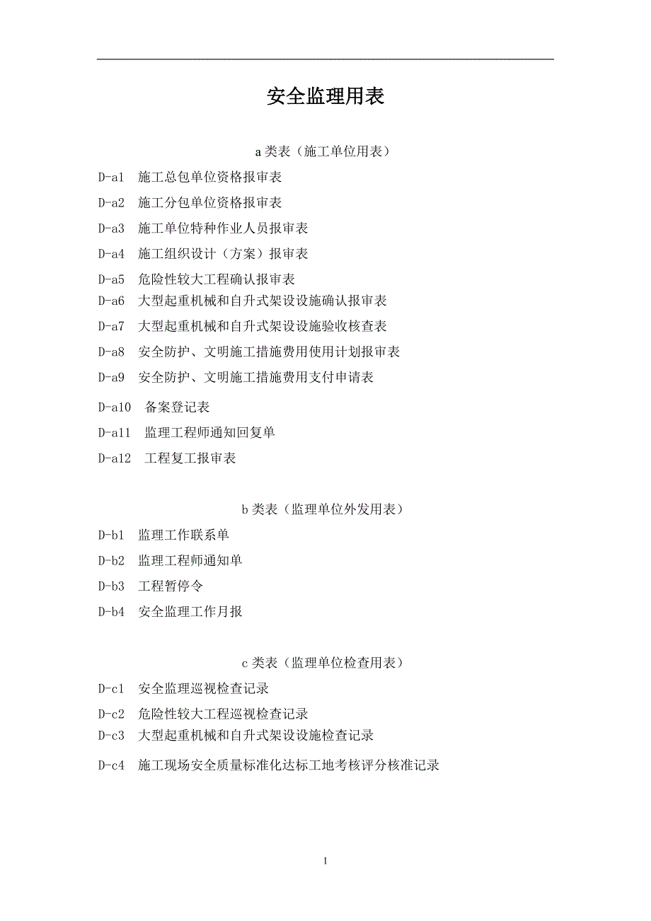 安全监理用表_第1页