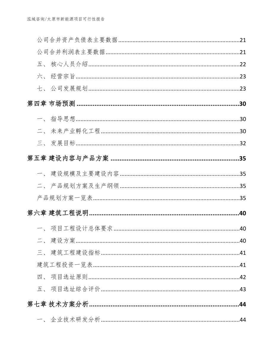 太原市新能源项目可行性报告【模板范文】_第3页