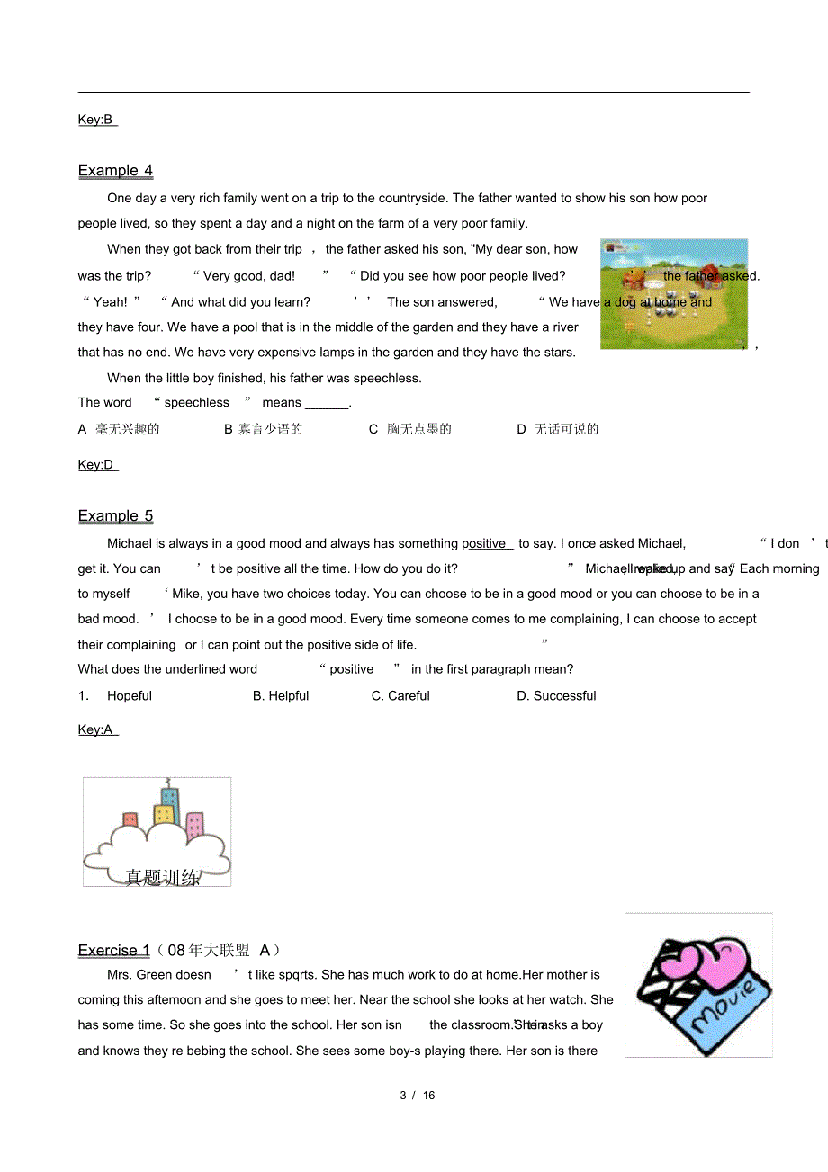 小学英语阅读理解2A-教师版_第3页