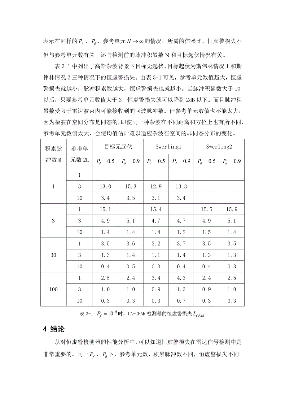 利用单元平均恒虚警检测器检测雷达信号.doc_第3页