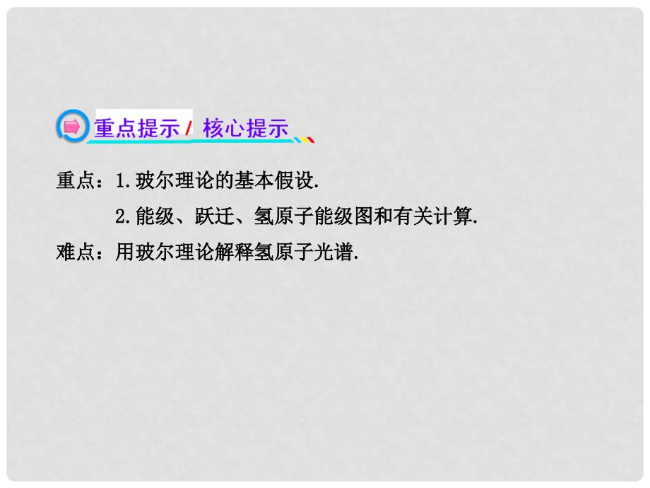 高中物理 18.4 玻尔的原子模型课件 新人教版选修35_第3页