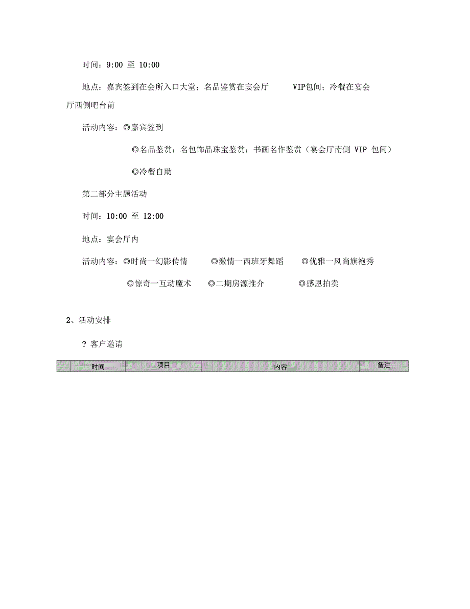 艾力枫社高尔夫住宅花园业主新春答谢会方案_第4页