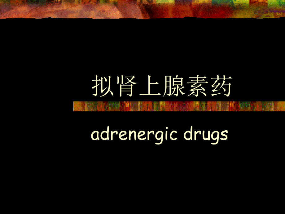 拟抗肾上腺素药课件_第1页