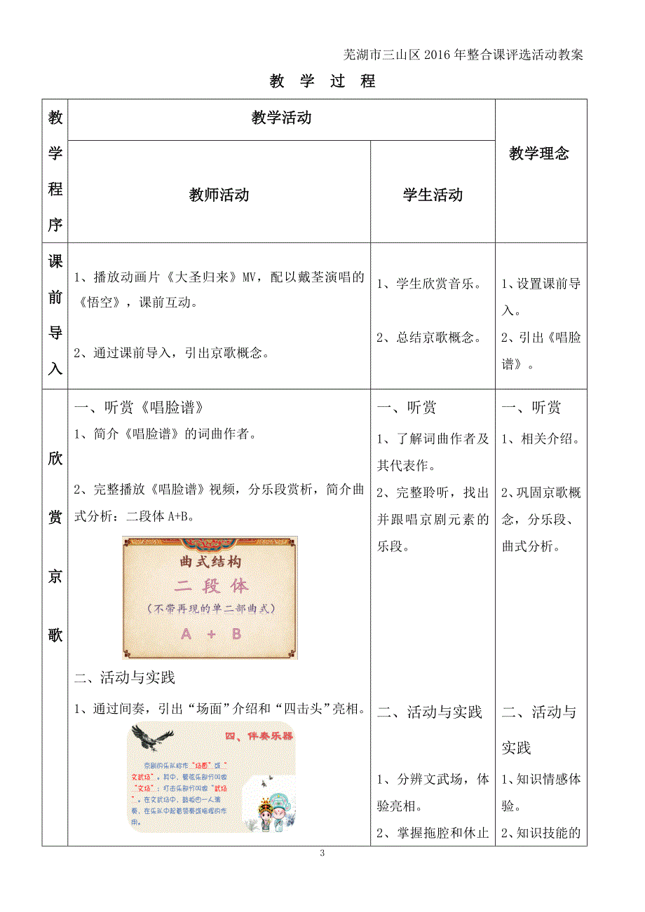 （49中杨蕊）梨园百花——京歌与京剧_第4页