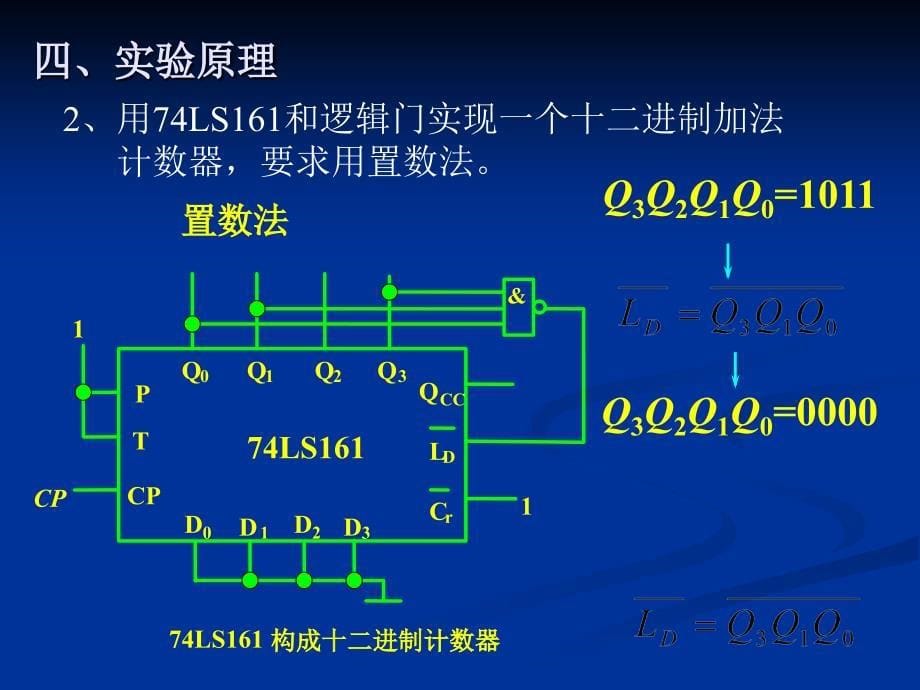 数字电子实验实验七计数器及其应用_第5页