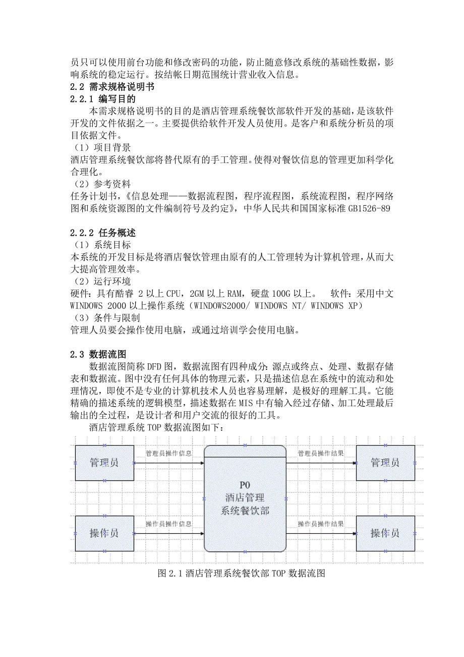 酒店管理系统论文_第5页