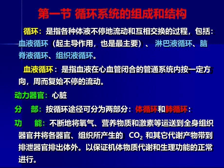 完整版人体解剖生理学第六章循环系统课件_第5页