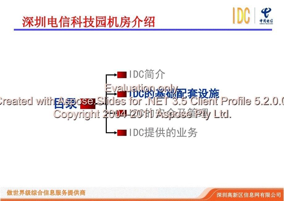 深圳电信科技园新建机房介绍_第5页