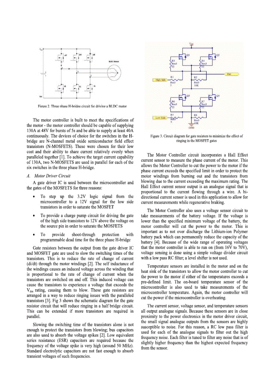 外文翻译---基于高压无刷直流电机小型电动车的控制和结构_第2页