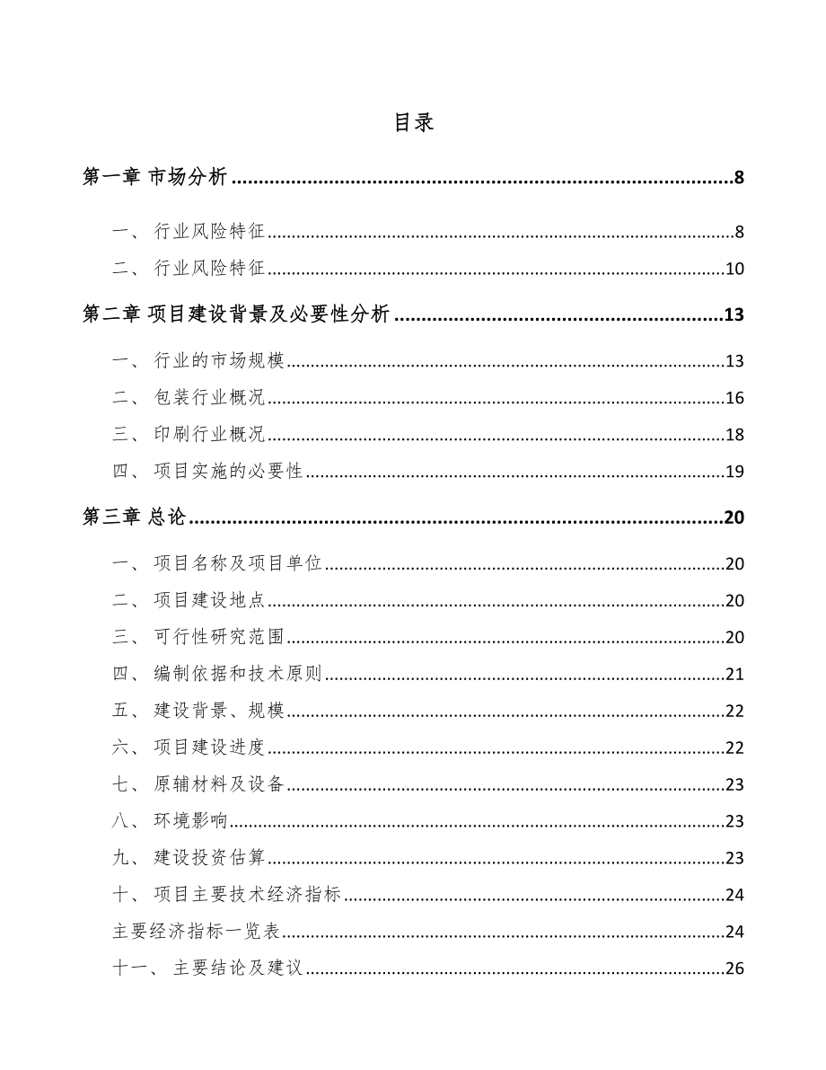 河南软包装产品项目可行性研究报告_第2页