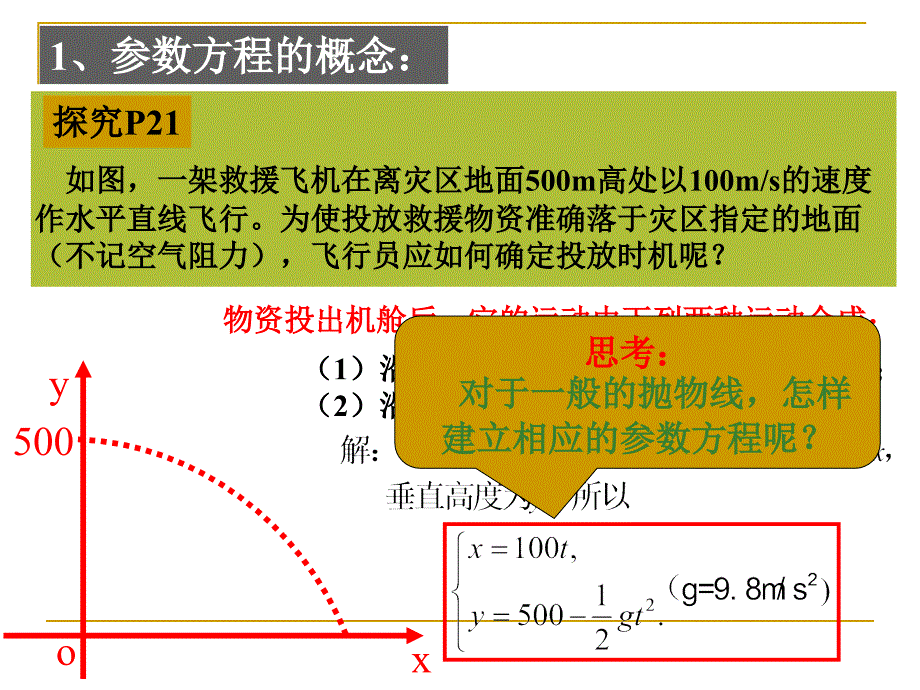 抛物线的参数方程_第2页