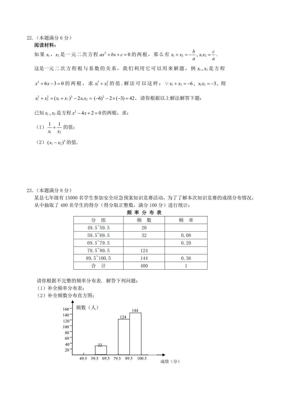 2008年湖南省湘潭市中考数学试题及答案_第4页