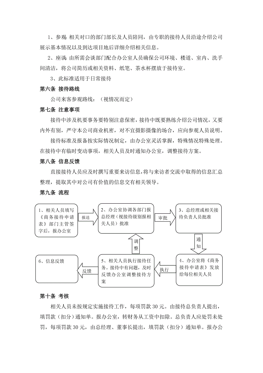 商务接待管理制度_第3页