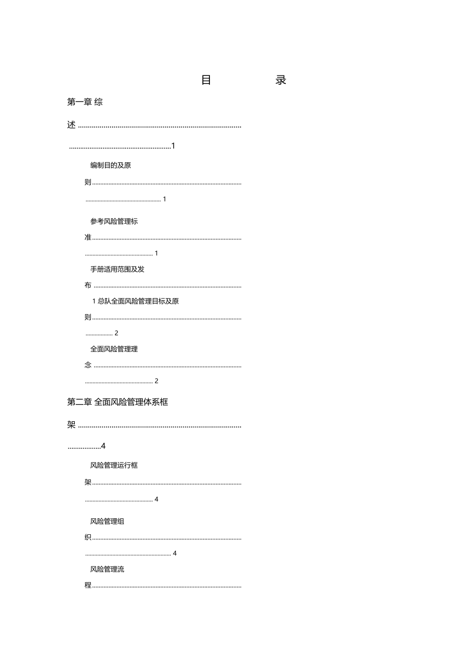 全面风险管理手册_第2页