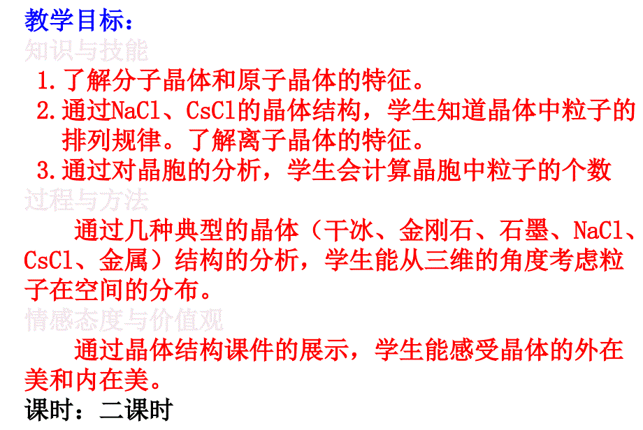 高中化学选修三第三章第一节晶体的常识精品课件新人教版_第2页