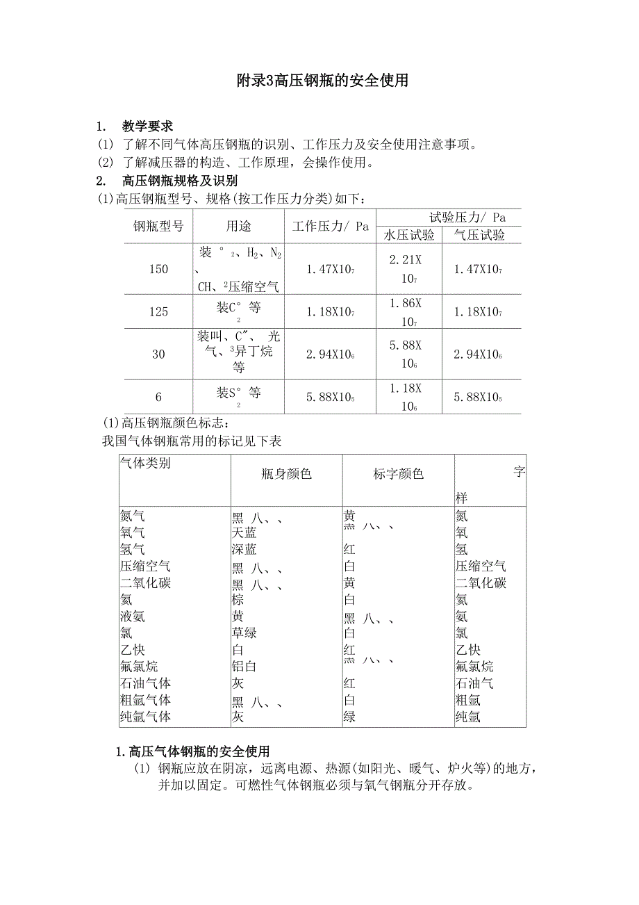 高压钢瓶的安全使用_第1页