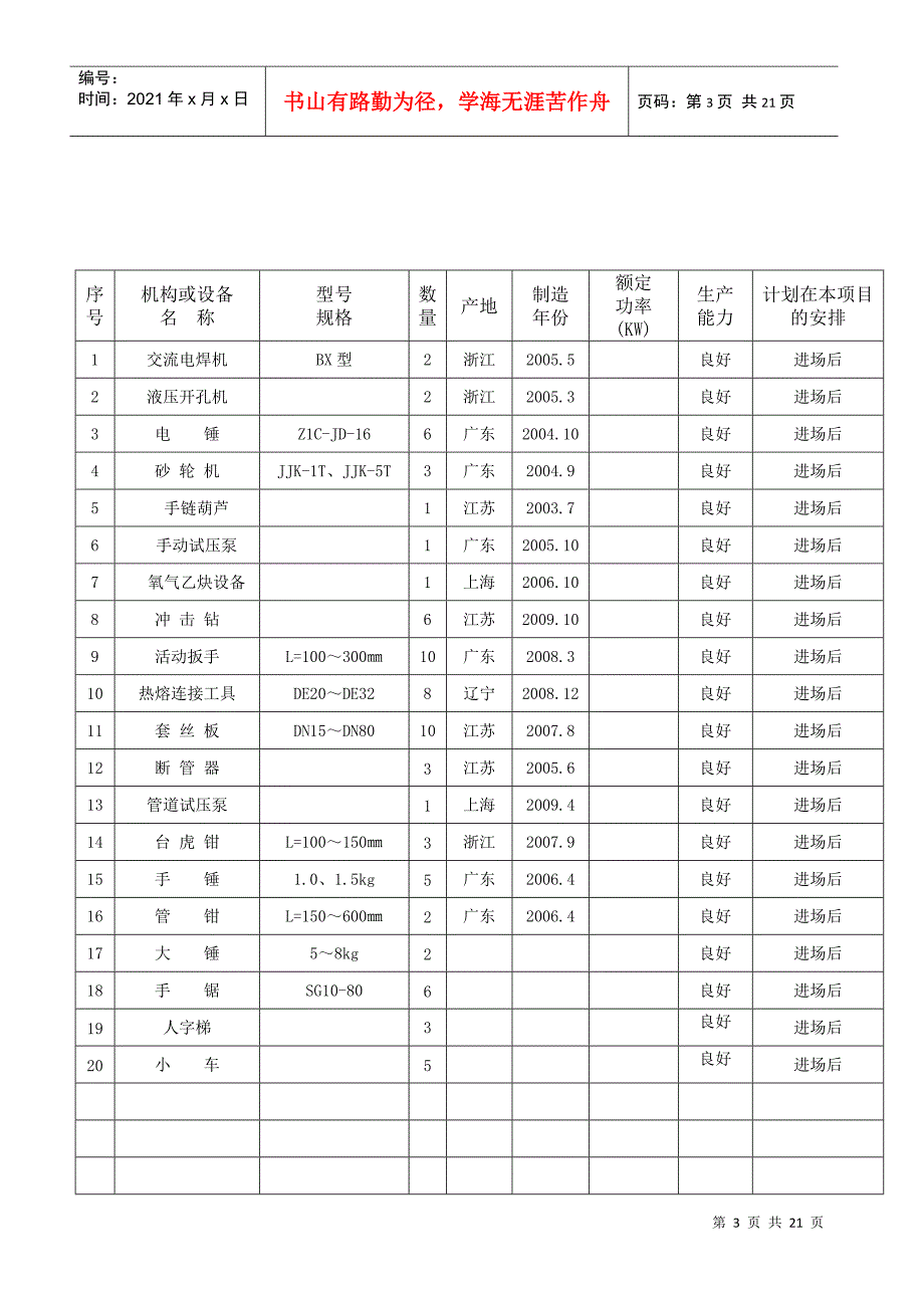 贵州某医院住院楼给排水及消防施工组织设计_第4页