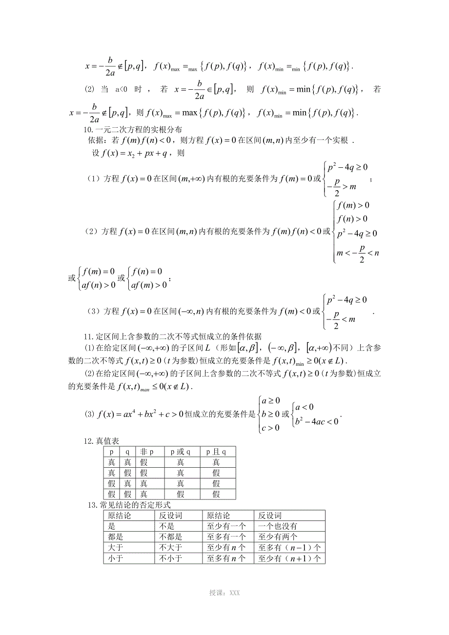 高中数学公式大全_第2页