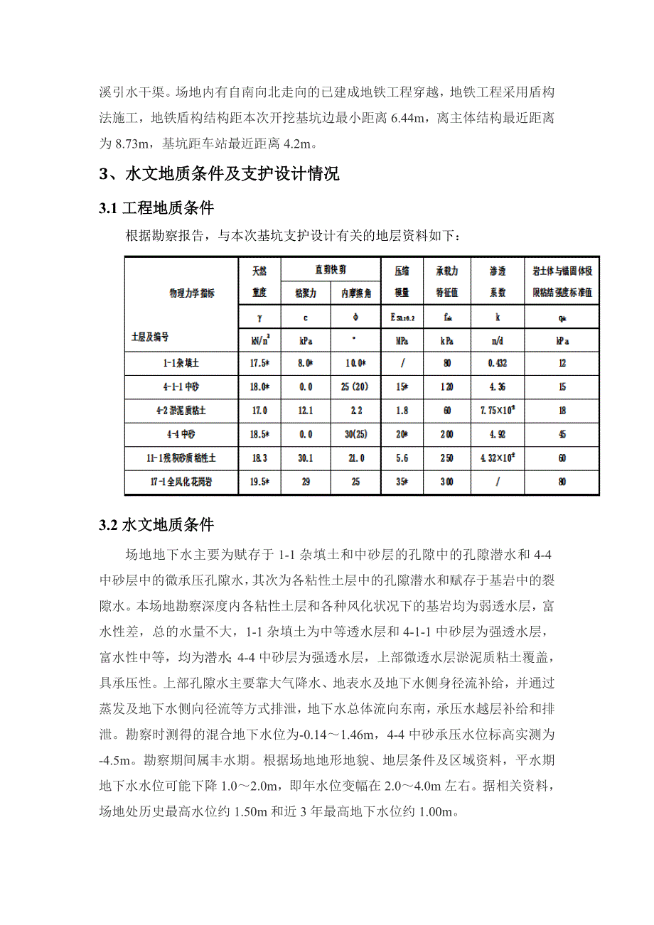 内支撑土方开挖方案_第4页