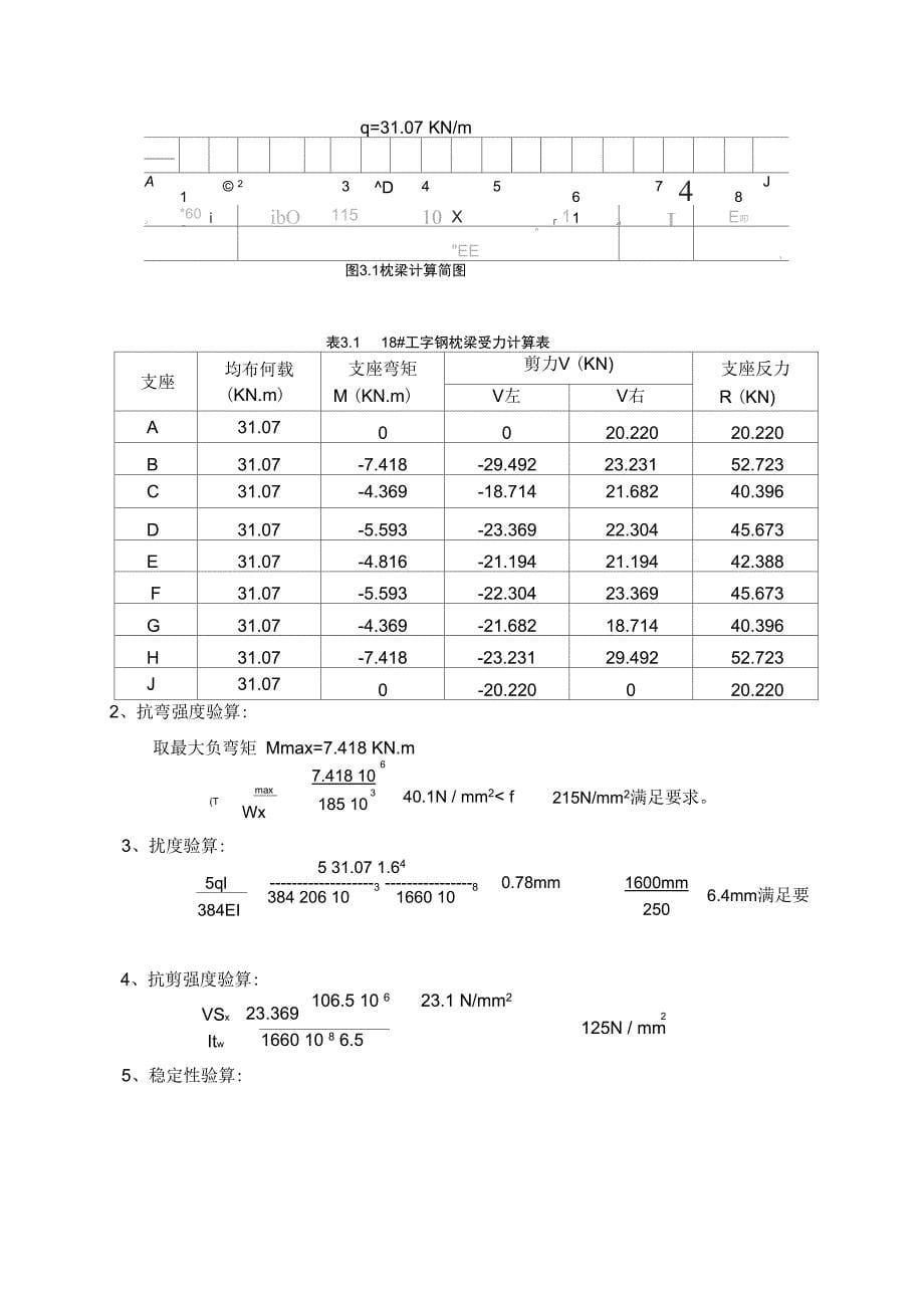 地铁车站人行天桥施工方案门架计算书_第5页