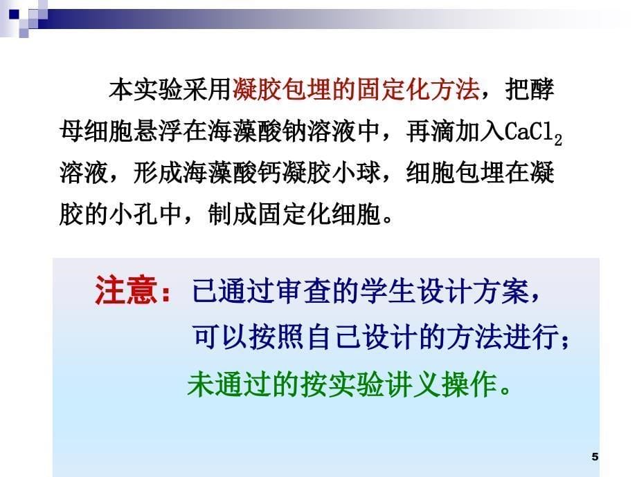 4.3酵母细胞的固定化课件古振宣_第5页