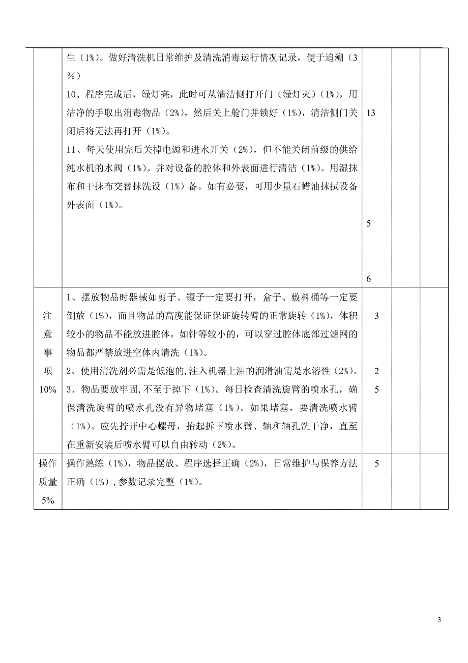 供应室技能考核操作标准参考资料_第3页