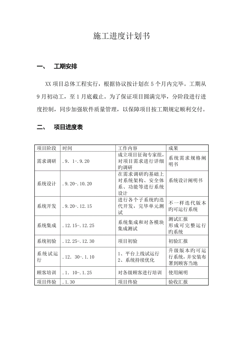 软件项目进度计划_第1页